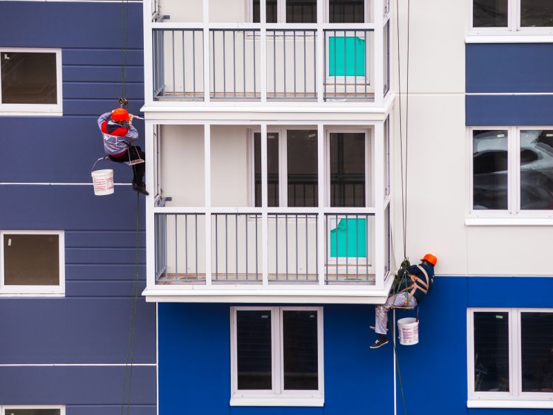 Commercial Building Painting